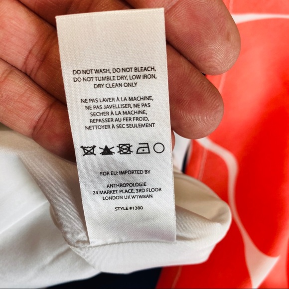 Anthropologie Hutch High-Low Floral Dress Size XL - Picture 8 of 9